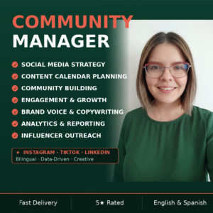 I´ll be your expert Community Manager
